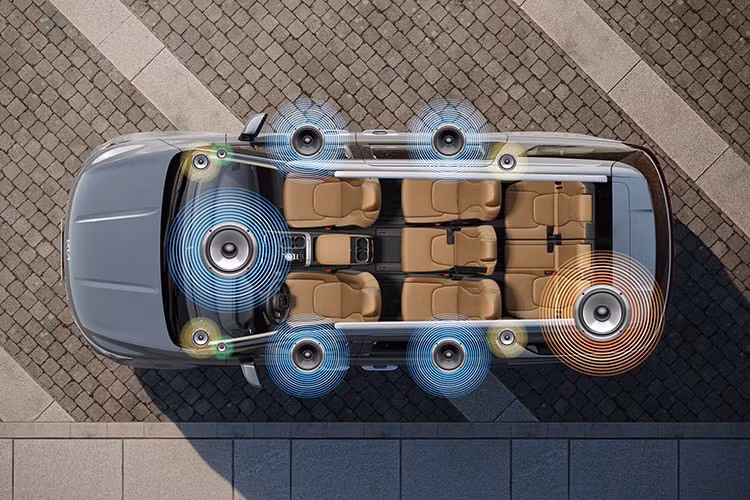 Kết hợp với hệ thống treo sau được tùy chỉnh góc đặt phuộc cùng thanh cân bằng ngang giúp ổn định, êm ái và tăng cảm giác lái. Cơ cấu lái được nâng cấp trợ lực điện giúp xe vận hành nhẹ nhàng, thoải mái trên mọi địa hình. Đáng chú ý, cần số truyền thống đã bị loại bỏ thay bằng núm xoay chuyển số.