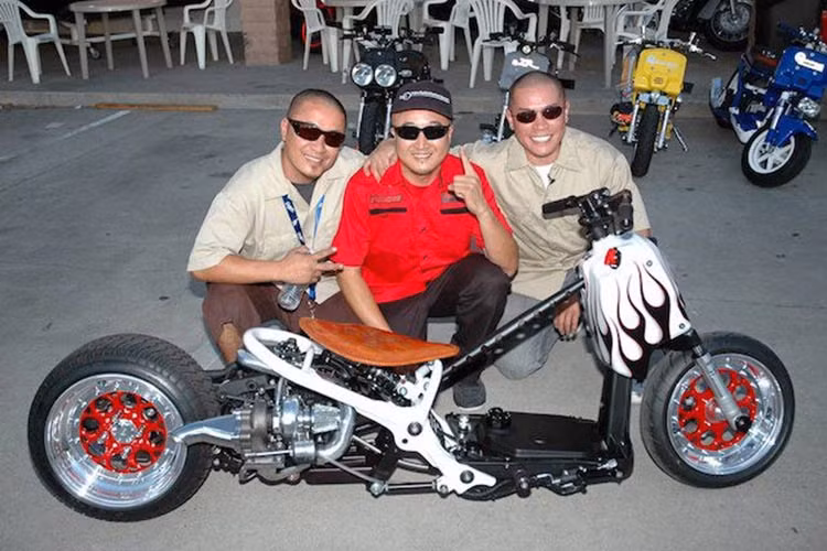 Chiếc xe độ Ruckus tại thị trường Việt Nam chính là mẫu xe tay ga Honda Zoomer. Đây là mẫu scooter cỡ nhỏ, sở hữu kiểu dáng đặc biệt với lốp rộng, bộ khung chứa cốp "lộ thiên" và đèn pha kép mắt ếch to tròn.