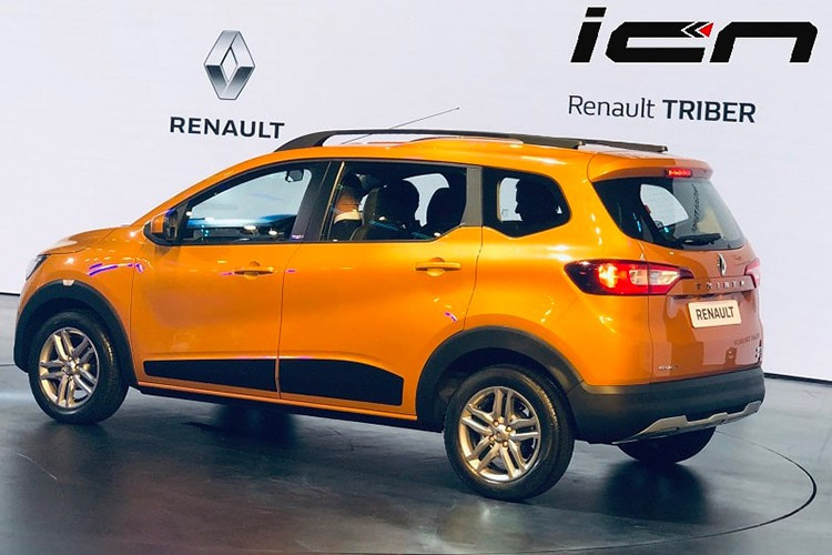 Được phát triển dựa trên cơ sở gầm bệ CMF-A của tập đoàn PSA, Renault Triber 2019 sở hữu chiều dài chỉ 3.990 mm, rộng 1.739 mm, cao 1.643 mm và chiều dài cơ sở 2.636 mm. Ngoài ra, Renault Triber 7 chỗ còn sở hữu chiều cao gầm 182 mm và trọng lượng chỉ 947 kg.