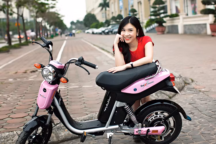 Phần đèn hậu của xe lại được thiết kế hình chữ nhật tạo vẻ khỏe khoắn, đèn báo rẽ cùng với đèn soi biển số tạo nên tổng thể hài hòa. Tem xe cũng được gắn khá tinh tế ở hai bên sườn xe cùng tay nắm được mạ sáng bóng tạo điểm nhấn trên thân xe. Phần vỏ đựng bộ pin cũng được thiết kế khá gọn gàng với logo và tên thương hiệu Anbico nổi bật.