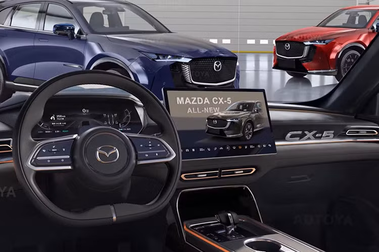 Về thiết kế, Mazda CX-5 2026 nhiều khả năng sẽ lấy cảm hứng từ Arata Concept ra mắt trong triển lãm Ô tô Bắc Kinh 2024. Mẫu xe concept này vẫn được áp dụng ngôn ngữ thiết kế Kodo với lưới tản nhiệt đóng kín, bao quanh bằng dải đèn LED định vị ban ngày, đèn pha nằm thấp và cụm đèn hậu với tạo hình chữ "L" bên trong.