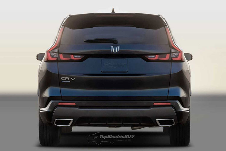 Dựa vào hình ảnh trên, có thể thấy ngoài cụm đèn pha sắc sảo hơn trước, CR-V mới sẽ có lưới tản nhiệt hình lục giác với các thanh nan đan lưới bên trong và được sơn đen, đem lại diện mạo khá khỏe khoắn. Cản trước cũng được làm mới với thiết kế dày dặn, đi kèm hốc gió trung tâm khá lớn, nằm giữa 2 khe gió có viền mạ crôm.