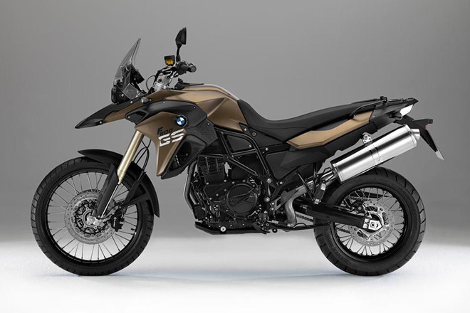 Mẫu xe môtô BMW F800GS được xem là chuyên dành cho việc chinh phục các cung đường hiểm trở.