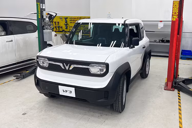 Ngoài ra, VinFast cũng công bố phiên bản giới hạn dành cho 6868 khách hàng đầu tiên đặt mua VF 3: Phiên bản này sẽ được khắc tên “Creators Edition" có 1-0-2 ở ngoại thất xe; Đánh số thứ tự mua lên xe, khiến chiếc xe của bạn là độc bản. Thời gian mở cọc dự kiến vào 6h sáng 13/05