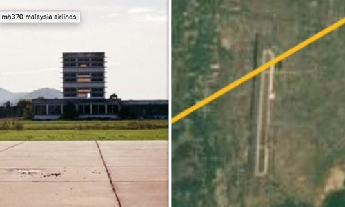 MH370 da ha canh tai mot san bay hoang bi mat