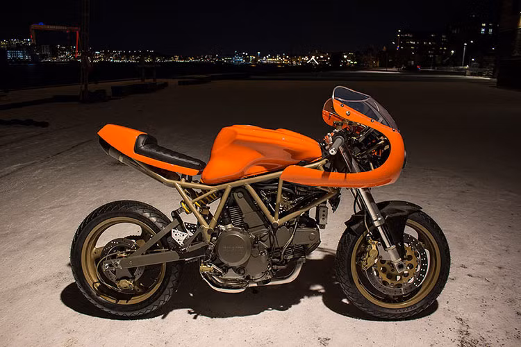 Việc thực hiện độ mẫu xe này là một công việc cực kì khó khăn do phiên bản Ducati 750SS đã có quá nhiều người độ với phong cách cafe racer từ trước đến nay, nhưng theo Mod moto việc biến nó trở nên khác biệt đã thành công hơn mong đợi.