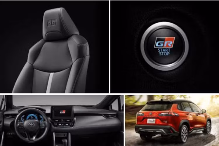 Toyota Corolla Cross GR Sport 2022 sap ra mat Dong Nam A-Hinh-2