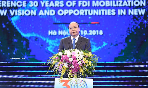 Nang tam hop tac dau tu nuoc ngoai tai Viet Nam