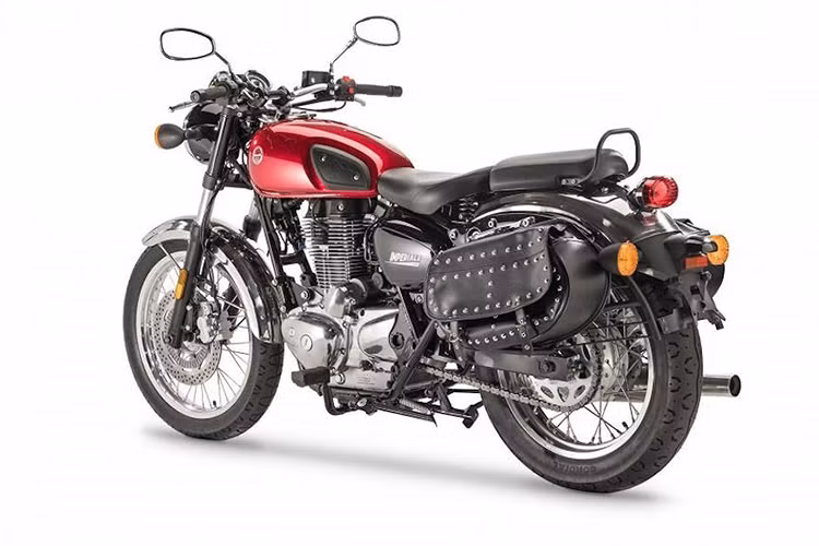 Phần còn lại của chiếc xe đã được thiết kế và sử dụng công nghệ đúng như một chiếc mô tô cổ điển thực sự. Hệ thống phuộc trước của xe có dạng ống lồng truyền thống với đường kính ti trong 41mm và hành trình 110mm, trong khi phuộc sau dạng lò xo kép với hành trình 65mm.