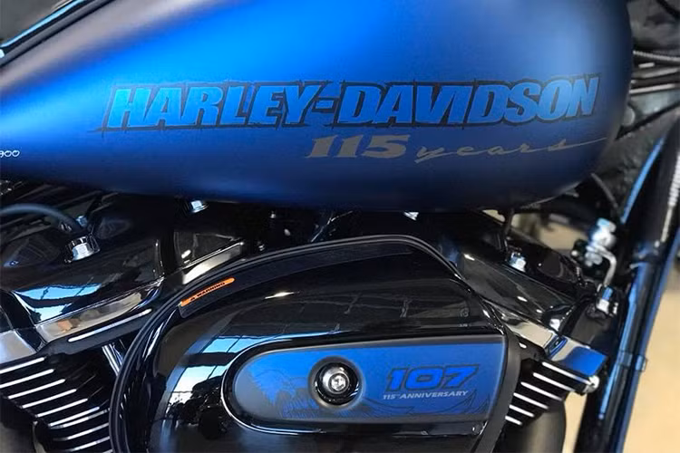 Là một mẫu xe touring, Harley-Davidson Street Glide Special 2018 có 2 thùng đồ với tổng dung tích lên tới 67 lít ở phía đuôi xe. Khí thải từ khối động cơ V-Twin được dẫn qua cặp pô đặt song song hai bên thân xe. Thay vì mâm sau 16 inch như bản thường, chiếc xe có mâm 18 inch và đi cùng lốp 180/55/18.