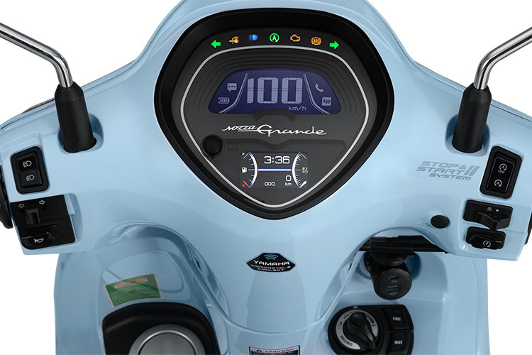 Nếu như thiết kế không thay đổi quá nhiều thì Yamaha Grande 2022 lại sở hữu một điểm mạnh mới mà giới trẻ đang rất quan tâm là công nghệ kết nối. Cụ thể, ứng dụng Y-connect trên smartphone sẽ cung cấp cho người dùng một loạt tính năng và tiện ích như báo cuộc gọi, e-mail và tin nhắn, bảo dưỡng thay dầu xe...