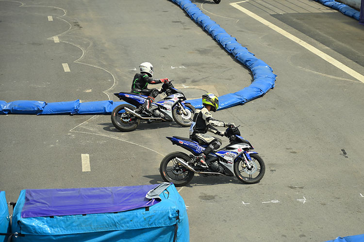 Hệ xe hãng thi đấu bằng các dòng xe ăn khách của thương hiệu Yamaha đang bán ra trên thị trường như; Exciter 155 VVA, 150i và NVX 155 VVA. Cuối cùng là hệ CLB gồm hai hệ xe tay ga Yamaha NVX 155 VVA và xe côn tay Yamaha Exciter 155 VVA (tối đa 40 VĐV).