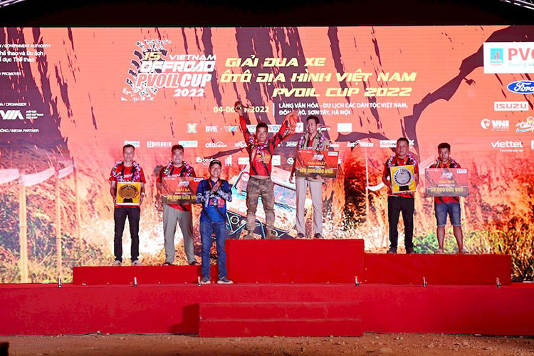 Hạng Nâng cao: Số đội 318 – Tên đội: VITCLUB – NGỖNG TÀ XÙA – Lái chính: Trần Việt Dũng – Lái phụ: Nguyễn Mạnh Tùng – Số điểm: 742.