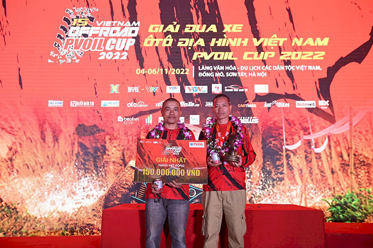 Hạng Mở rộng: Số đội 411 – Tên đội: NÚI HỒNG SÔNG LAM – Lái chính: Nguyễn Trọng Toàn – Lái phụ: Phạm Anh Đức – Số điểm: 732.