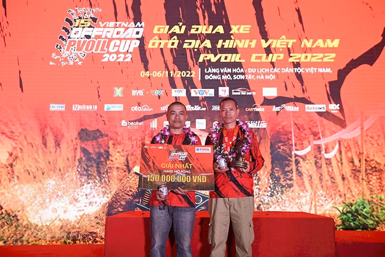 Hạng Mở rộng: Số đội 411 – Tên đội: NÚI HỒNG SÔNG LAM – Lái chính: Nguyễn Trọng Toàn – Lái phụ: Phạm Anh Đức – Số điểm: 732.