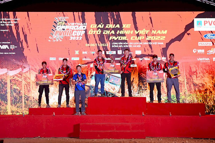 Hạng Cơ bản: Số đội 214 – Tên đội: GARA DR.CAR1 – Lái chính: Nguyễn Huy Thông – Lái phụ: Phạm Văn Anh – Số điểm: 509.