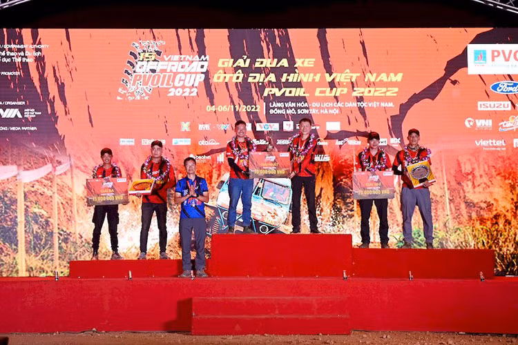 Hạng Cơ bản: Số đội 214 – Tên đội: GARA DR.CAR1 – Lái chính: Nguyễn Huy Thông – Lái phụ: Phạm Văn Anh – Số điểm: 509.