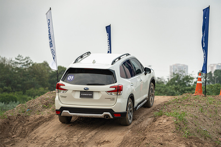 Cung Subaru off-road 10 dang dia hinh kho ngay tai thu do Ha Noi-Hinh-2