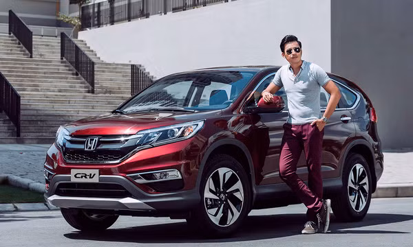 Lai thu oto Honda, chay 