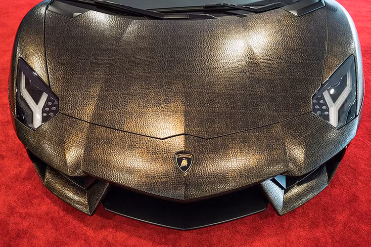 Nhưng thật sự đây chỉ là một vật liệu tổng hợp giả da rắn với những tính chất như màu sắc, đường nét và sờ vào cho cảm nhận như da thật.