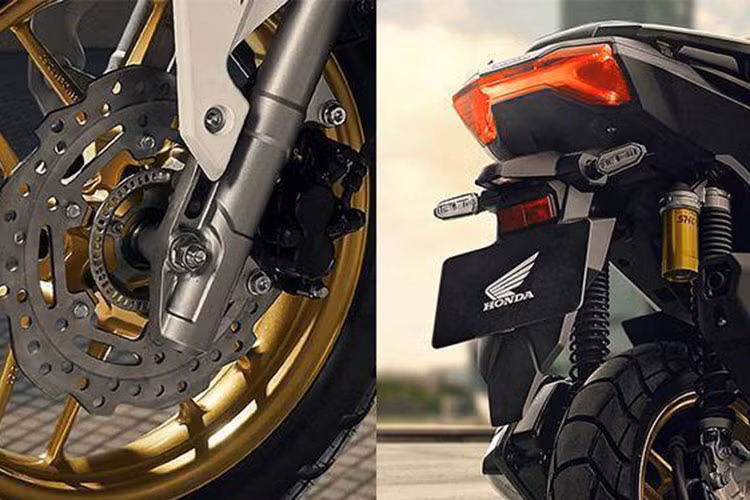 Trang bị động cơ mới mang đến cho ADV 160 công suất 15,8 mã lực và mômen xoắn cực đại 14,7 Nm. Đi kèm là hộp số vô cấp, hệ thống truyền động dây curoa và hệ thống phun xăng điện tử PGM-FI.