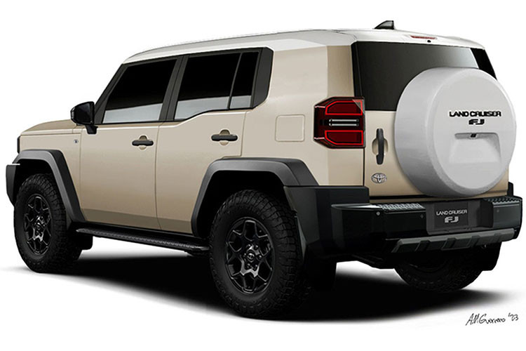 Trong khi hầu hết các mẫu SUV đô thị hiện nay sử dụng khung liền thân (unibody) để tối ưu khả năng vận hành trên đường bằng, Toyota vẫn giữ lại thiết kế khung gầm rời (ladder-frame) cho Land Cruiser FJ. Nền tảng mà mẫu xe này sử dụng là IMV 0, khung gầm cũng xuất hiện trên mẫu bán tải Hilux Champ đang được bán tại Thái Lan.