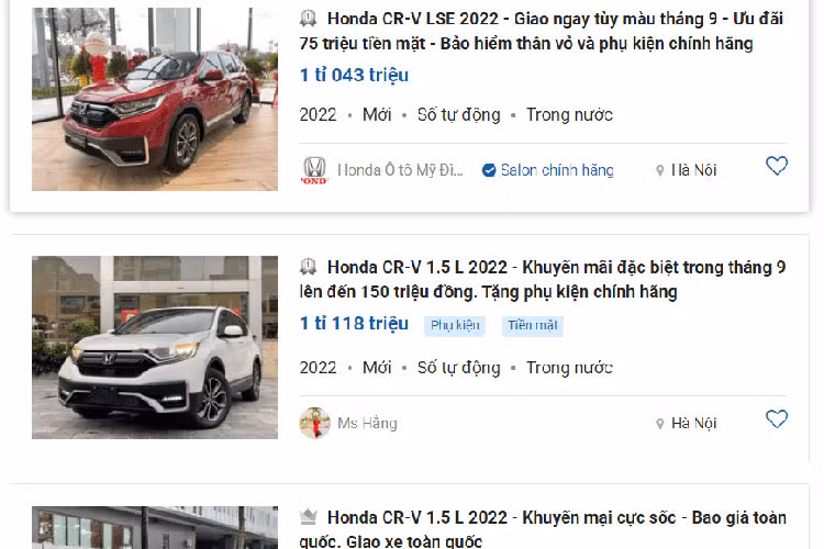 Dai ly Viet don kho Honda CR-V, manh tay giam toi 150 trieu dong-Hinh-2