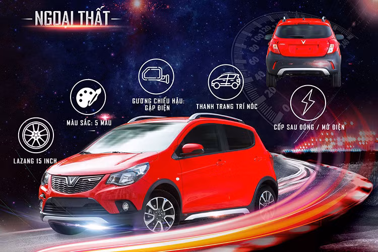 Mang dáng vẻ của CUV (xe việt dã thể thao đa dụng) khoẻ khoắn, mạnh mẽ, VinFast Fadil đã tạo ra một phân khúc CUV mini mới tại Việt Nam.