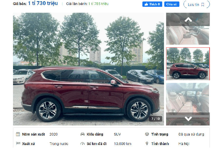 Ngắm bảng giá xe Hyundai SantaFe siêu lướt càng khiến người mua trở nên hoang mang và rối trí hơn trong kế hoạch tậu xế cưng của mình. Lúc này, khách hàng đành tìm về các đời sâu hơn để hy vọng có xe sử dụng.