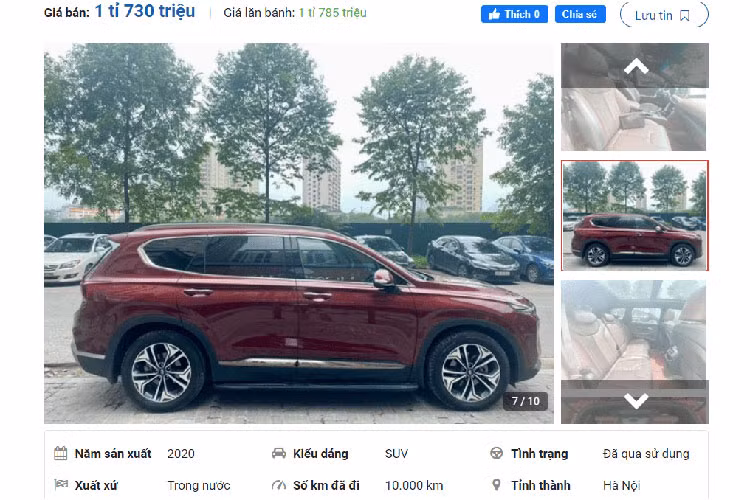 Ngắm bảng giá xe Hyundai SantaFe siêu lướt càng khiến người mua trở nên hoang mang và rối trí hơn trong kế hoạch tậu xế cưng của mình. Lúc này, khách hàng đành tìm về các đời sâu hơn để hy vọng có xe sử dụng.