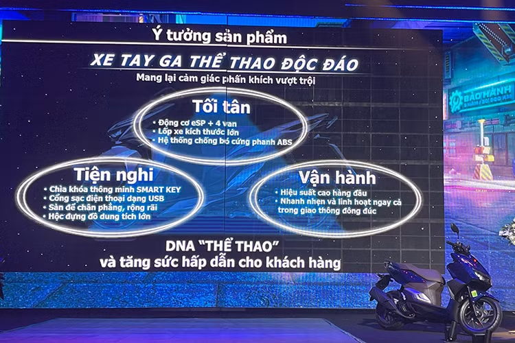 Dung tích động cơ 160cc mang lại khả năng vận hành mạnh mẽ và vượt trội cho người lái trong di chuyển hàng ngày. Cụm động cơ eSP+ 4 van tạo nên sức mạnh cho VARIO 160 trên con đường chinh phục khách hàng bằng trải nghiệm cầm lái thực sự khác biệt và đẳng cấp chưa từng có.