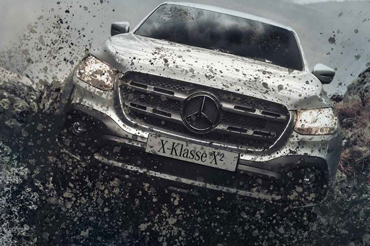 Hiện mẫu xe bán tải Mercedes-Benz X-Class đã được bán tại Đức và một số thị trường châu Âu khác, với ba tùy chọn động cơ cùng bốn mức công suất khác nhau. Phiên bản X200 sử dụng động cơ xăng tăng áp 4 xy-lanh thẳng hàng kết hợp hộp số sàn 6 cấp. Phiên bản máy dầu X220d và X250d sử dụng một động cơ dCi 2.3L với công suất khác biệt: 160 và 187 mã lực, kèm hộp số tự động 7 cấp.