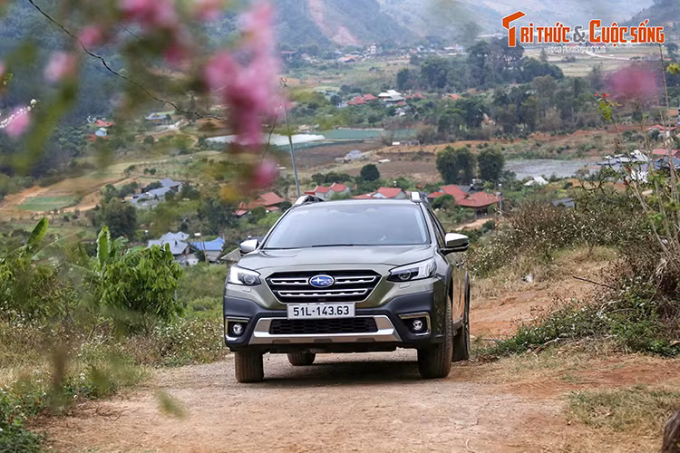Subaru Outback tai Viet Nam - an toan va vung ben cho nguoi su dung