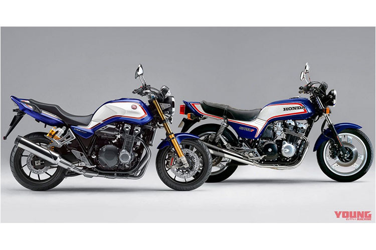 Bộ tem màu trắng xanh đỏ trên những chiếc CB750F được xem là "huyền thoại" và cầu nối cho những chiếc Honda CB sau đó. Vào đầu thập niên 90, Honda đã phát triển một dự án với tên gọi "Project Big 1" nhằm tạo ra một mẫu naked bike cỡ lớn với các đặc tính của một chiếc môtô phổ thông Nhật Bản (UJM - Universal Japanese Motorcycle).