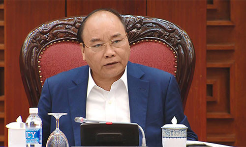 Thủ tướng Nguyễn Xuân Phúc. Ảnh: VGP