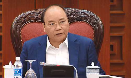 Thủ tướng Nguyễn Xuân Phúc. Ảnh: VGP