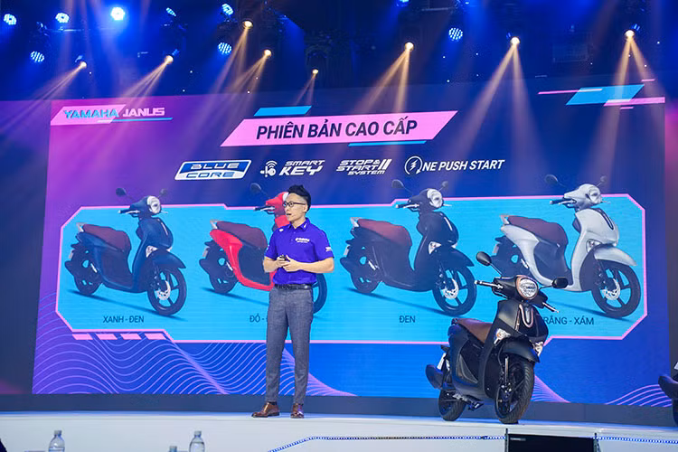 Yamaha Janus 2022 tu 28 trieu tai Viet Nam, Honda Vision 