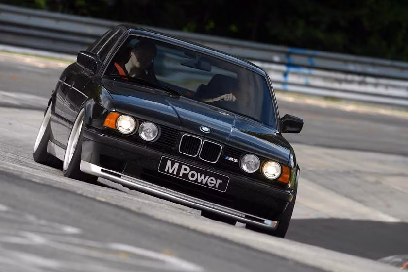 Vào năm 1991 BMW tạo ra phiên bản racing cho BMW M5, công việc này được thực hiện bởi Joachim Winkelhock - cựu tay đua F1 và là người chiến thắng 2 lần trong giải đua Nurburgring 24h. Chiếc BMW M5 Winkelhock Edition được giảm bớt trọng lượng xuống mức thấp nhất bằng cách loại bỏ hệ thống âm thanh, đèn sương mù, tựa đầu sau... Xe còn được trang bị thêm vô lăng M-Technic II, hệ thống sang số tay, lốp sau kích thước lớn và trọng tâm xe được hạ thấp xuống.