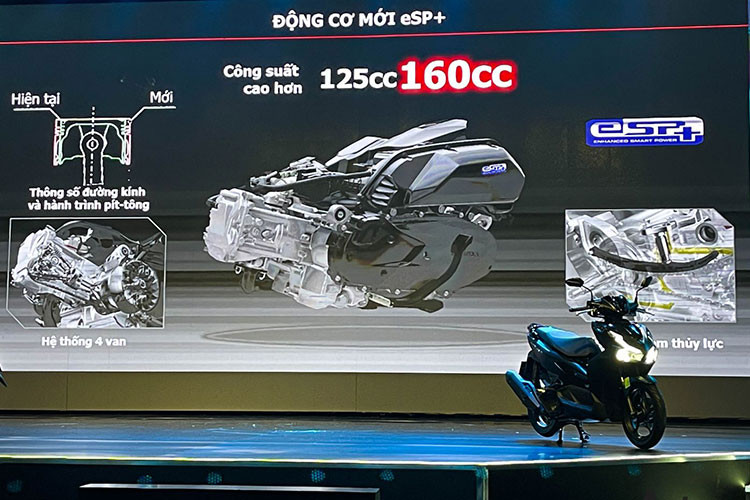 Ngoài ra, động cơ còn được trang bị hệ thống tăng xích cam thủy lực. Lực tì ổn định từ hệ thống tăng thủy lực giúp cho xích cam luôn duy trì được trạng thái hoạt động tốt nhất. Điều này giúp giảm ma sát, tiếng ồn và độ rung khi động cơ phải hoạt động ở cường độ cao, góp phần nâng cao hiệu quả sử dụng nhiên liệu.