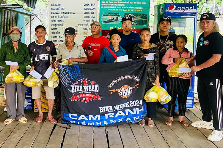 BTC Vietnam Bike Week lan toa yeu thuong tai Con Cuong, Nghe An-Hinh-2