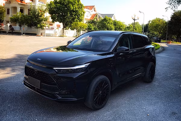 Dan choi Viet do Beijing X7 dau tien, go bo logo xe 