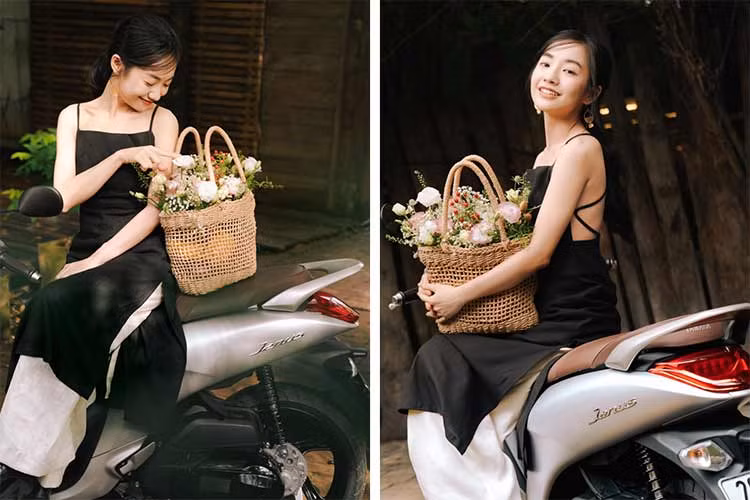 Yamaha Janus phong cach thoi trang thu dong cua cac co nang GenZ