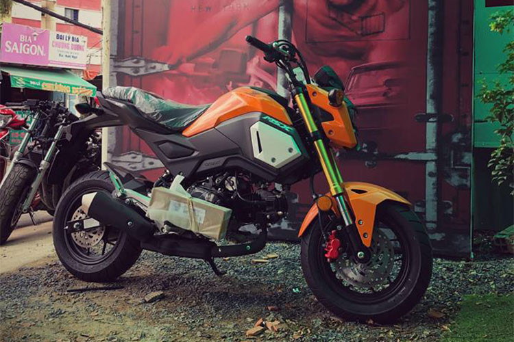 Phiên bản mới của mẫu xe côn tay Honda MSX 125cc được nhập khẩu trực tiếp từ Thái Lan và sẽ chính thức phân phối ra thị trường thông qua các HEAD trên toàn quốc bắt đầu từ ngày 25/6/2018. Giá Honda MSX 125 mới chính hãng là 49,9 triệu đồng với bộ sưu tập màu sắc: Xanh (da trời) đen, Xanh (lá cây) đen, Đỏ đen và Cam đen.