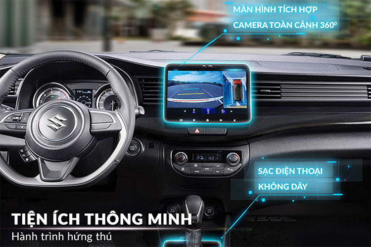 Trong đó, gương chiếu hậu điện tử phía trong có tích hợp camera hành trình cả trước và sau xe, mang lại hình ảnh sắc nét toàn cảnh phía sau, không gây chói cho người lái khi phản chiếu từ đèn pha xe phía sau trong những trường hợp lùi đỗ xe.