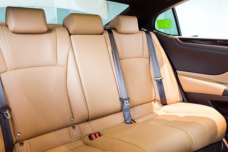 Về chức năng giải trí, mẫu xe sang Lexus ES mới sở hữu hệ thống 10 loa Lexus Premium Sound System, hỗ trợ một số nguồn phát thông dụng như AM/FM/USB/AUX/Bluetooth, đặc biệt phiên bản 2020 còn bổ sung khả năng kết nối smartphone như Apple CarPlay hay Android Auto. Hành khách có thể sạc điện thoại không dây với chuẩn Qi trên xe, tương thích với nhiều thiết bị khác nhau.