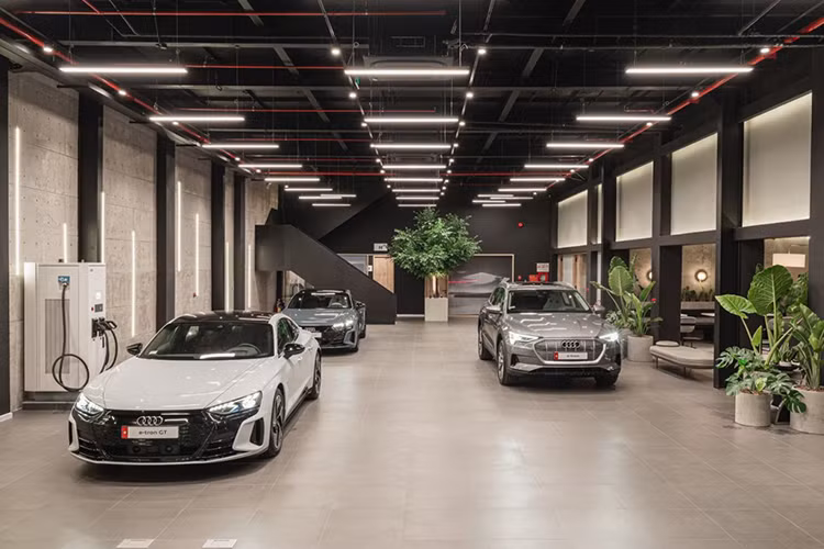 Audi Charging Lounge Sai Gon se sac mien phi cho xe dien Audi nam 2023-Hinh-4