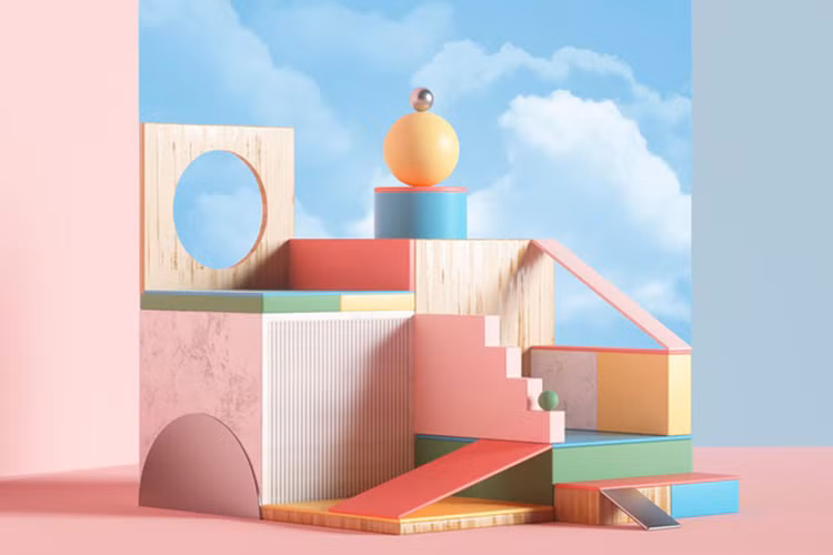 Hình ảnh này là tác phẩm của nhà thiết kế Peter Tarka, anh đã thiết kế nó vào tháng 5 năm 2018, một phần của bộ sưu tập Behance. Có thể thấy Xiaomi đã bê gần như nguyên xi tác phẩm của Peter Tarka và chỉ chỉnh sửa một vài chỗ, đồng thời thêm vào những hình ảnh sản phẩm của mình. Thậm chí màu sắc của các hình khối còn không được thay đổi.