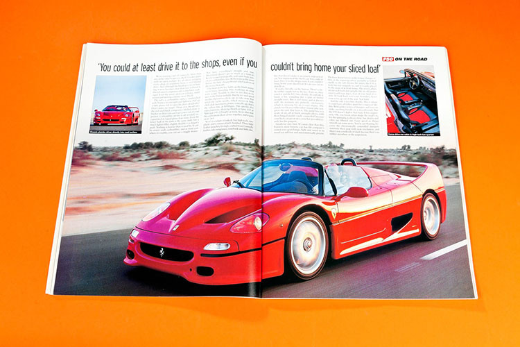 Rao ban sieu xe Ferrari F50 dau tien tren the gioi