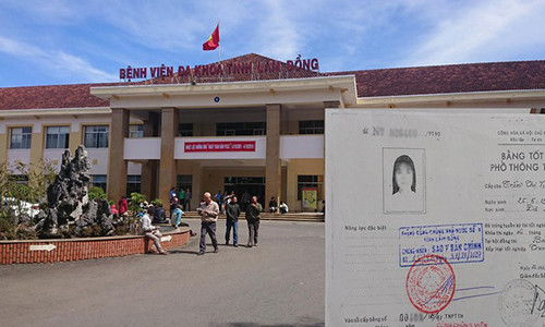 Nơi công tác của bà Trần Thị Ngọc Ái Sa (thật) và bằng THPT