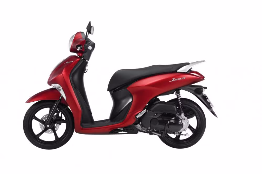 Bên cạnh bản tiêu chuẩn, phiên bản đặc biệt của mẫu xe ga Janus cũng được bổ sung màu sắc mới hợp xu hướng và bắt mắt hơn bao gồm Bạc nhám, Xanh cô-ban, Đỏ nhám và Trắng ngọc Trai.